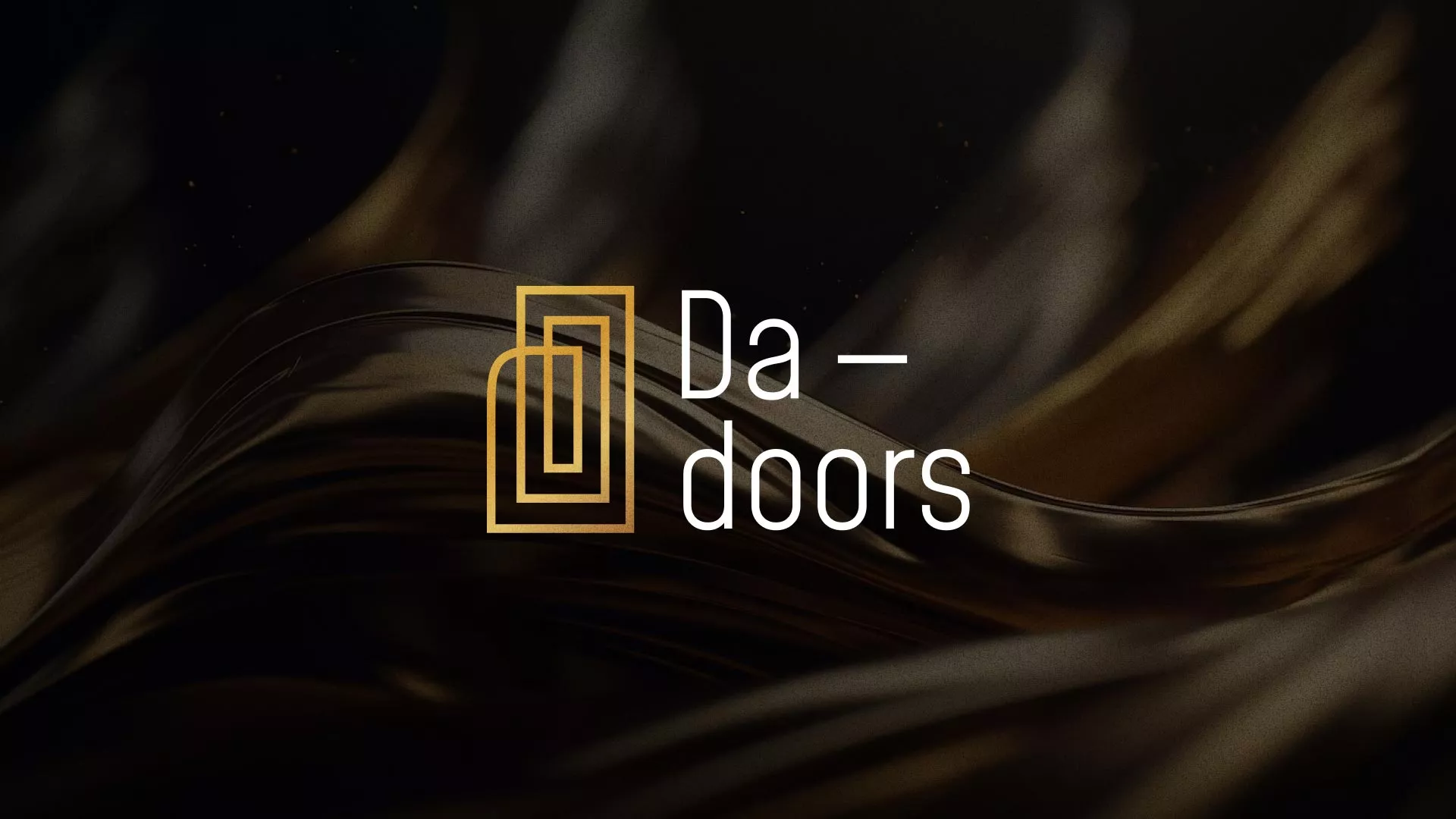 Разработка логотипа для компании «DA-DOORS» в Бабушкине